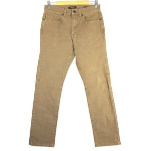 Proof Huckberry Rover Slim Pants Brown Repreve Truetemp 365 29x30 (Fits 31x29)‎